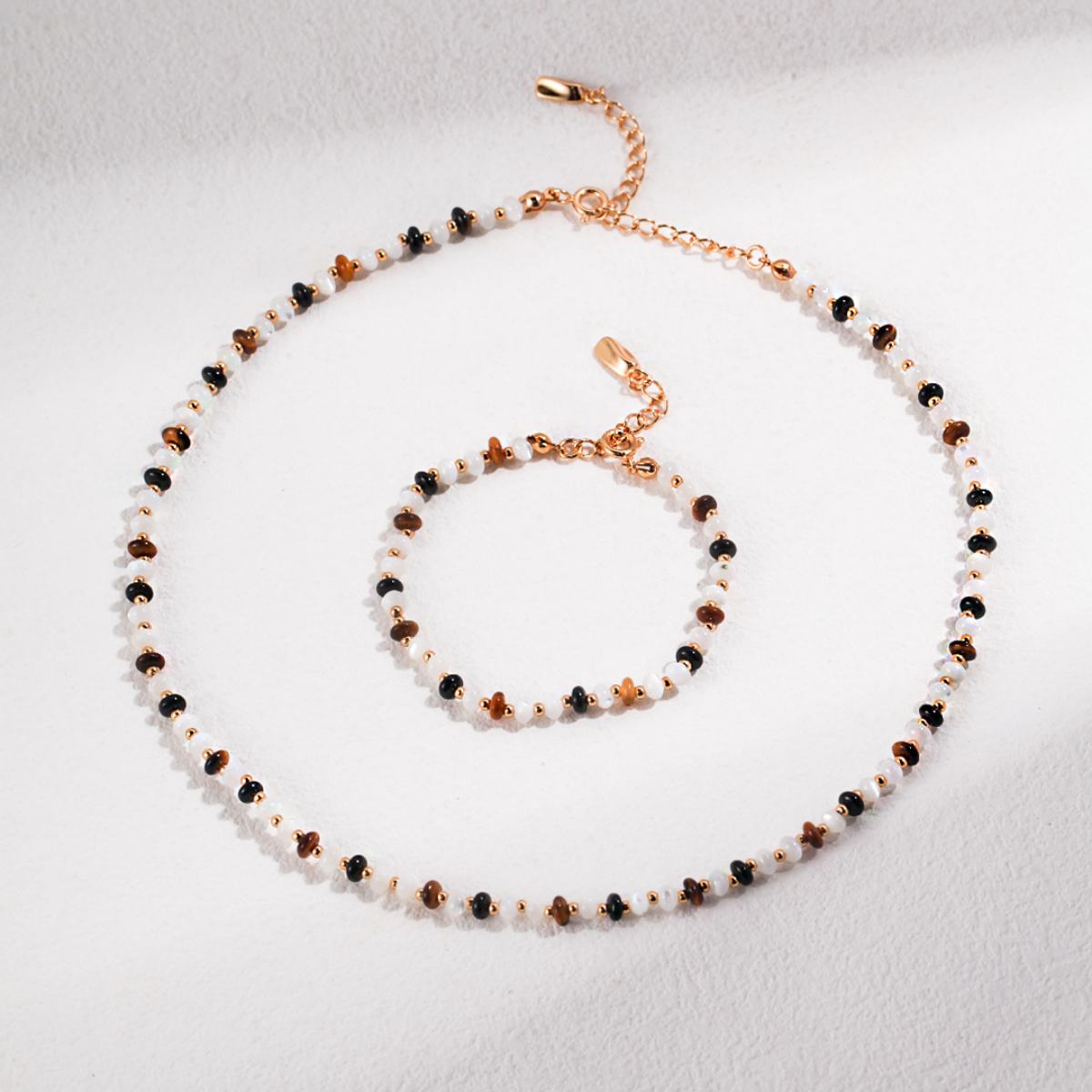 TIGER'S EYE AGATE NECKLACE