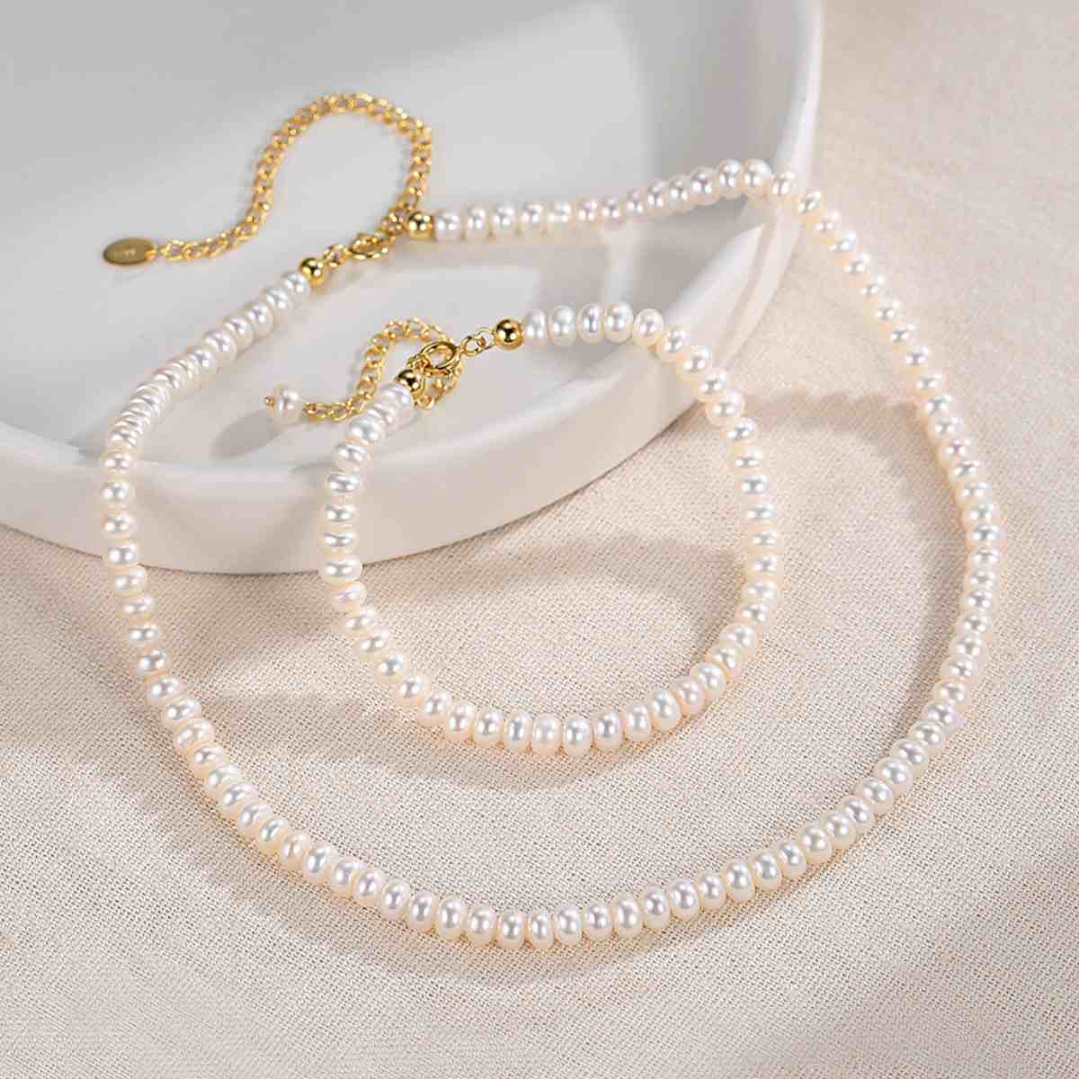 BAROQUE PEARL BRACELETGIFTLISTEBAROQUE PEARL BRACELETsterling silver, pearl, 18k gold vermeil, bracelet