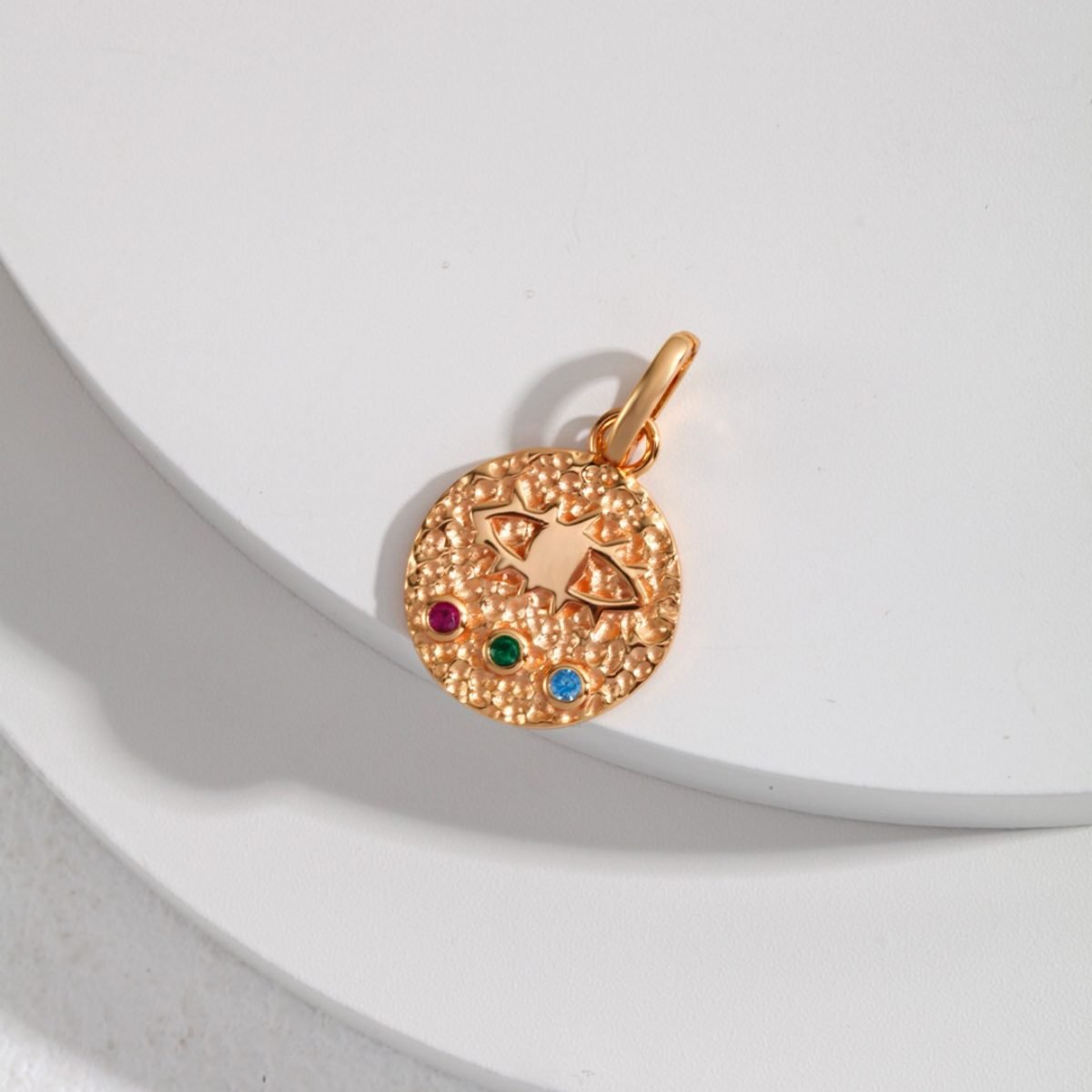 ZIRCON PENDANTGIFTLISTEZIRCON PENDANTsterling silver, zircon, 18k gold vermeil, necklace