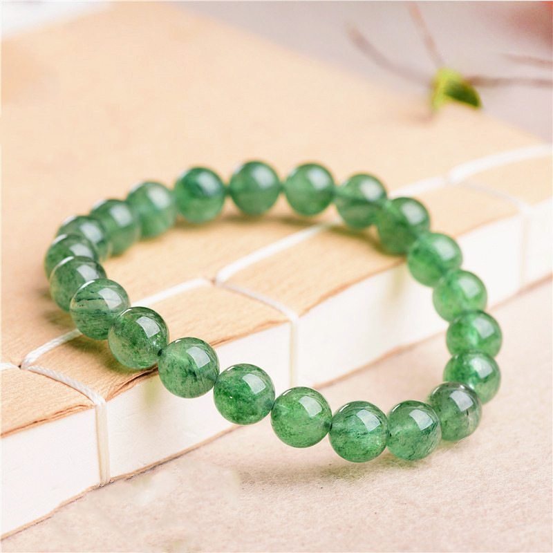 Classic Green Strawberry Crystal BraceletGIFTLISTEClassic Green Strawberry Crystal BraceletBracelet, Crystal