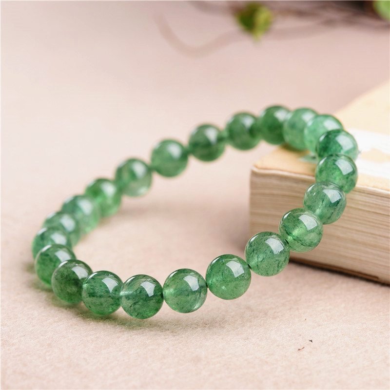 Classic Green Strawberry Crystal BraceletGIFTLISTEClassic Green Strawberry Crystal BraceletBracelet, Crystal