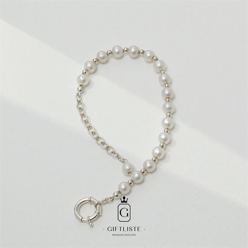 Classic Pearl BraceletGiftListebracelet, 18k, vermeil, gold, silver, pearl