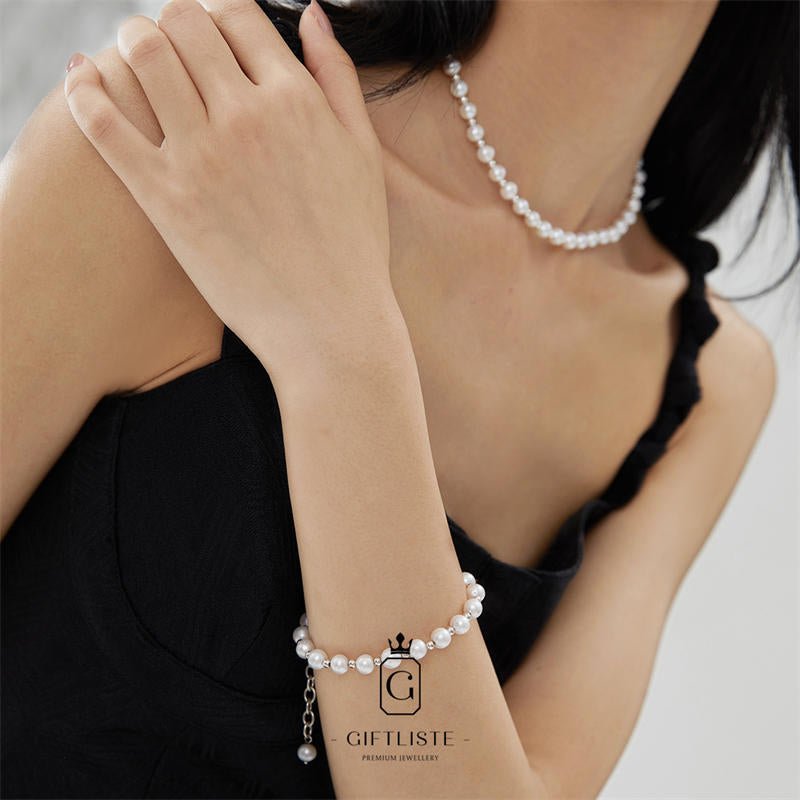 Classic Pearl NecklaceGiftListenecklace, 18k, vermeil, gold, silver, pearl