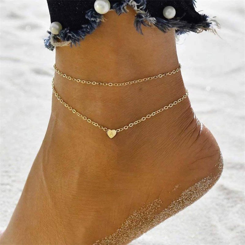 Exquisite Double Layer Personalized AnkletGIFTLISTEExquisite Double Layer Personalized AnkletAnklet, Stainless Steel