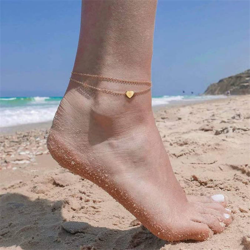 Exquisite Double Layer Personalized AnkletGIFTLISTEExquisite Double Layer Personalized AnkletAnklet, Stainless Steel