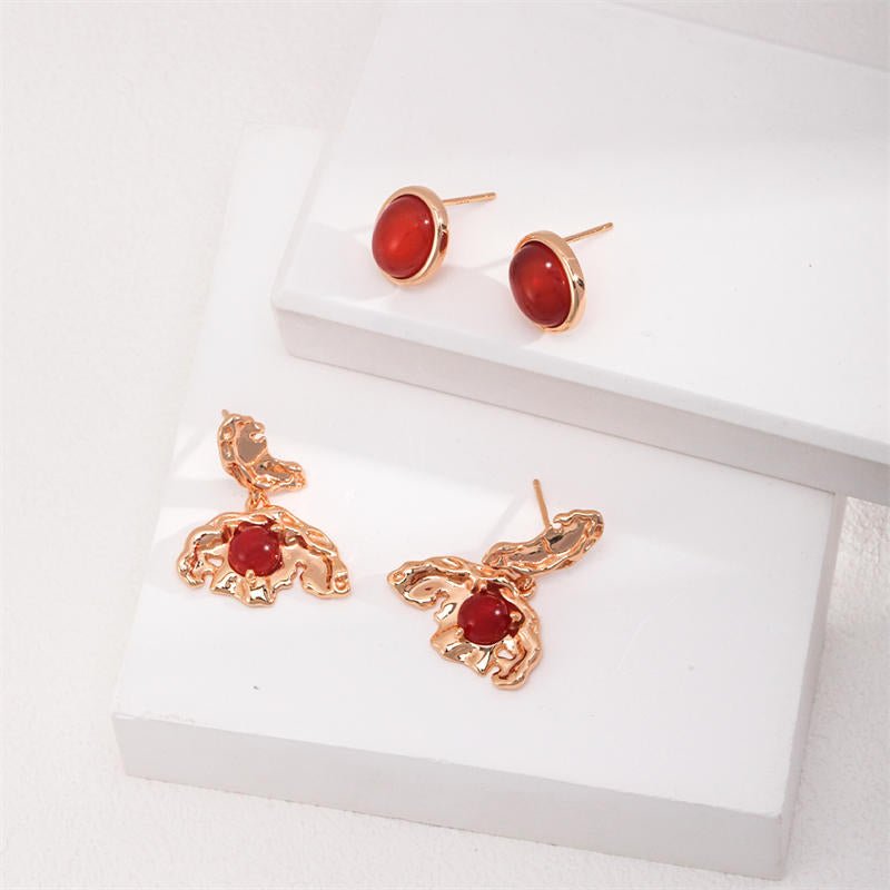 Graceful Butterfly Agate EarringsGiftListeGraceful Butterfly Agate Earrings18k, vermeil, gold, silver, earrings, Agate