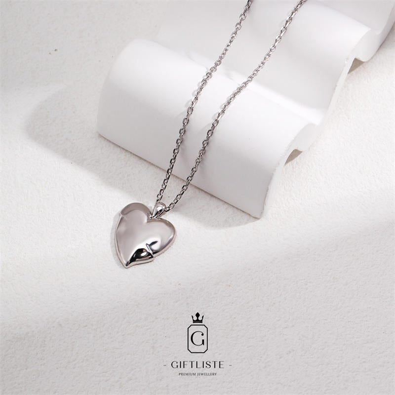 Irregular Heart SetGiftListeset, necklace, earrings, ring, 18k, vermeil, gold, silver