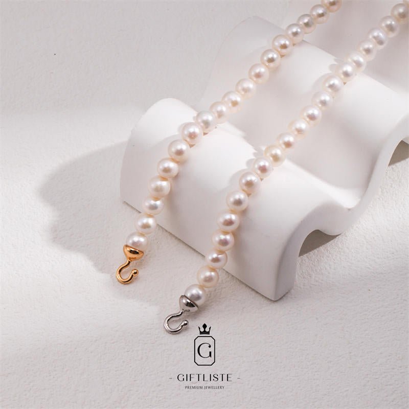 Irregular Natural Pearl BraceletGiftListebracelet, 18k, vermeil, gold, silver, pearl