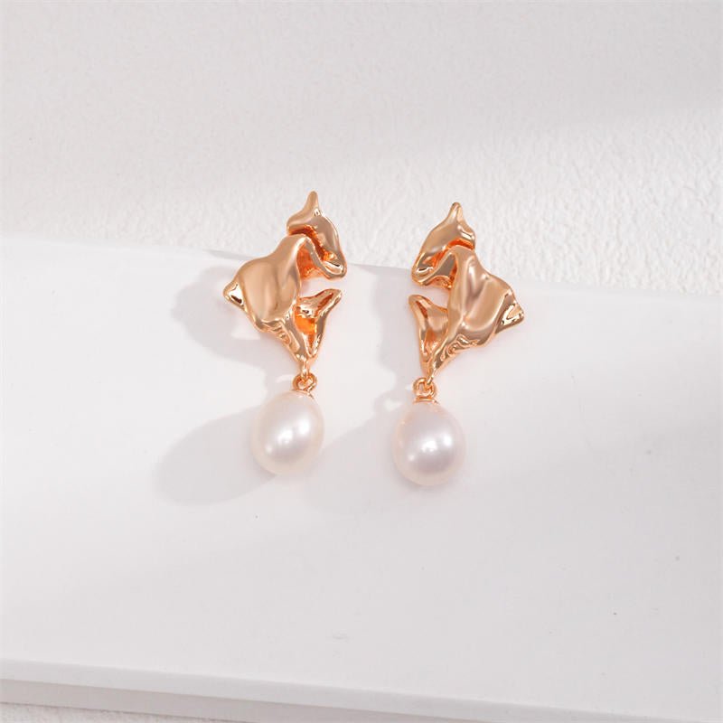 Original Design Pearl EarringsGiftListeOriginal Design Pearl Earrings18k, vermeil, gold, silver, earrings, Pearls