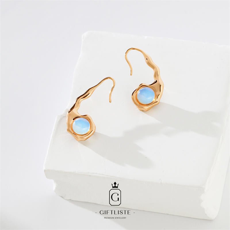 Pearl Agate Opal SetGiftListeset, necklace, earrings, ring, 18k, vermeil, gold, silver, pearl, agate, opal
