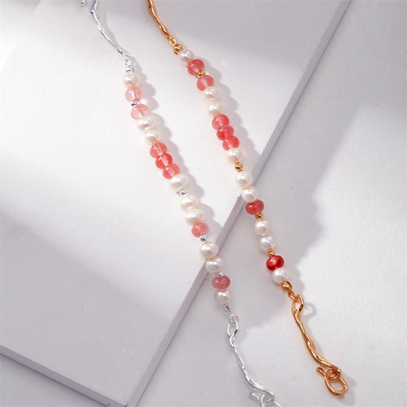Pearl Crystal BraceletGiftListePearl Crystal Braceletbracelet, 18k, vermeil, gold, silver, pearl, crystal