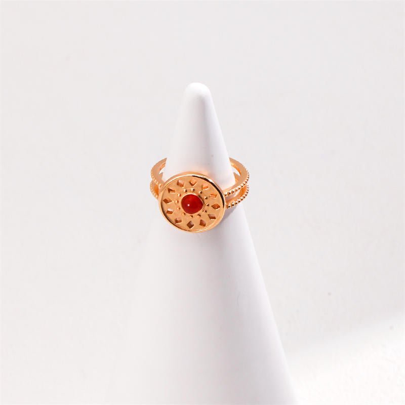 Red Agate Roman Classical Totem RingGiftListeRed Agate Roman Classical Totem Ring18k, vermeil, gold, silver, ring, Agate